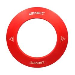 Cuesoul/q獣professional Dart Board 18-inch Protective Ring Dart Wall Panel Pu Retaining Ring Dart Board Protective Ring