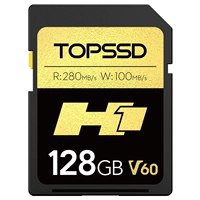 Topssd 280MB/S_UHS-II Двухъядерная SD-карта/карта хранения камеры_H1 SERY_128GB