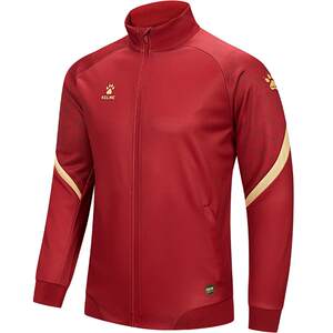 
KELME Kalmei expedition series football training team uniform knitted jacket men's appearance sweatshirt sports jacket