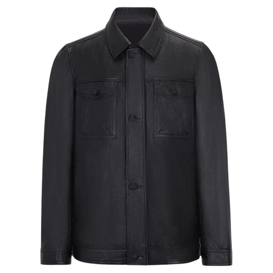 
Beast King 2025 new casual autumn and winter style first layer cowhide leather jacket leather jacket motorcycle leather jacket for men