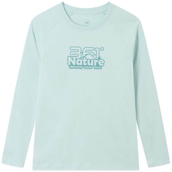 
361 children's clothing boys and girls long-sleeved skin-friendly T-shirt 2026 spring new style medium and large children's sports outdoor casual tops