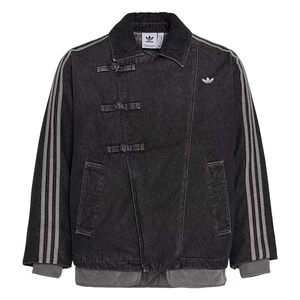 
Adidas Clover New Chinese Style Warm Corduroy Sports Men's and Women's Cotton Clothes KQ5135 KR5066