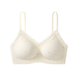 
Underwear women's seamless small breasts gathered sexy lace pure lust style big breasts appear smaller 2026 new girl student bra