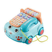Children's Toy Telephone - Simulation Landline Baby Music Mobile Phone