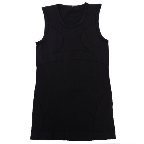 Male bamboo charcoal without trace vest, female sweat, sweat, plastic chest bundle waist, doyred vest, abdomen, body shaping beer belly thin