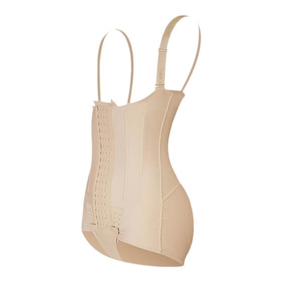 Qianmei waist and abdomen liposuction body shaping suit after liposuction mother buttocks for women ring suction pressurized body shaping suit