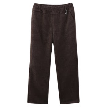 
Yibu middle-aged and elderly women's new winter woolen pants, fashionable grandma wear, warm casual pants, large size pants for the elderly