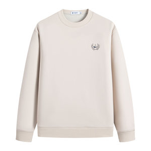 
Navigare Italian small sailing casual long-sleeved sweatshirt men's thin velvet new round neck pullover T-shirt