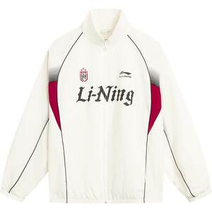 
Li Ning Jacket Men's Spring Couple Stand Collar American Fan Retro Top Casual Loose Jacket Sports Windbreaker Women