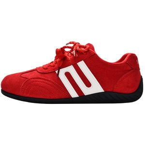 
Leopard color low-top fashionable youth retro Korean style versatile lace-up trendy Hong Kong style new niche casual sneakers