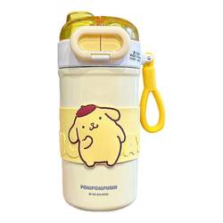 Sanrio children's thermos cup for girls 316 stainless steel water cup cute student straw cup double drinking coffee cup