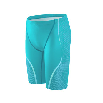 
Zhouke swimming trunks men's anti-embarrassment 2025 new five-point electric green men's adult quick-drying professional racing swimming