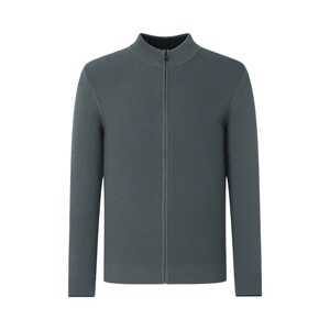 SHANSHAN stand-up collar knitted cardigan jacket men's autumn new business casual long-sleeved sweater men's
