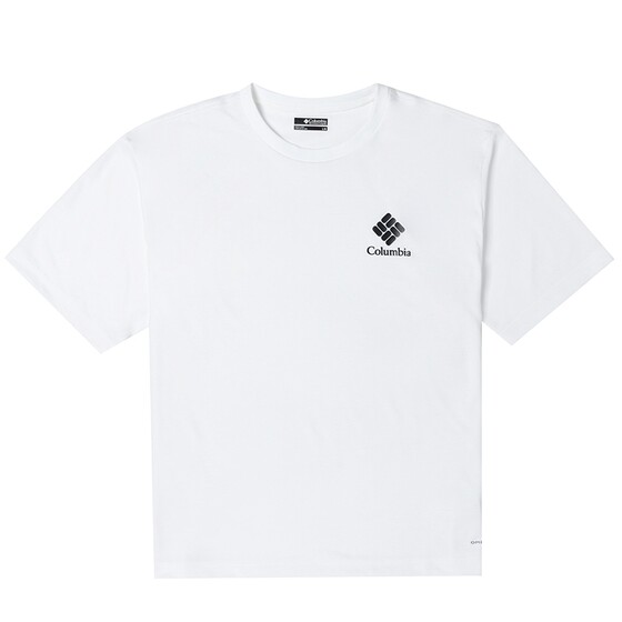 
Columbia outdoor short-sleeved men's 26 summer new white sports quick-drying T-shirt AE5759