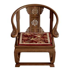 
Fanju attitude Chunhe Jinming new Chinese style wedding red national style chair cushion Taishi seat cushion mahogany sofa cushion