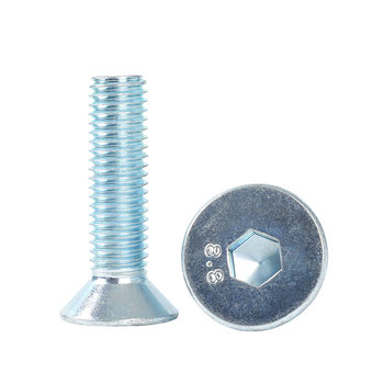 Grade 8.8 galvanized countersunk head hexagon socket screws