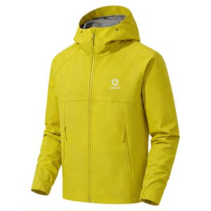 
Ji Neng Outdoor Soft Shell Jacket Women's 2026 New Single Layer Windproof and Water-Repellent Mountaineering Jacket Men's Sports Jacket