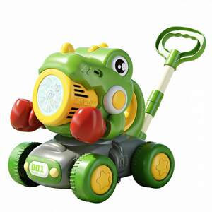 
Hand-push bubble machine stroller children's hand-held 2026 bubble gun automatic electric toy non-toxic for girls and boys