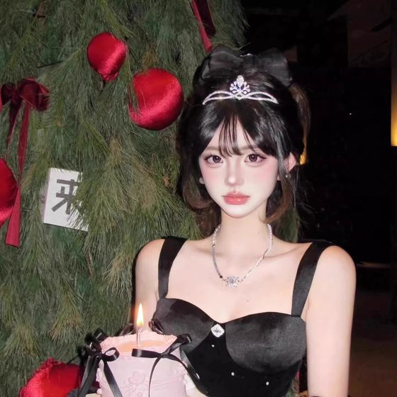 公主皇冠头饰女十八岁女神生日发箍新娘结婚头饰头箍高级感王冠