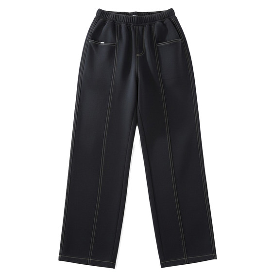 
Girls' pants autumn and winter 2025 new children's casual sports pants big children's wide-leg loose straight trousers children's clothing