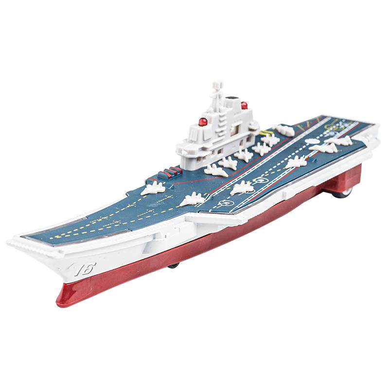 ミニオート遼寧空母モデル - 1:150 合金軍艦おもちゃ