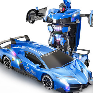 
Gesture induction deformation remote control car King Kong robot charging drift racing children boy toy car gift