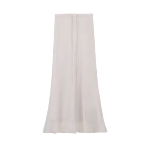 
Pregnant woman fishtail skirt spring and summer new outer wear Korean style fashionable slimming drawstring fishtail hip skirt