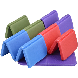 Outdoor folding seat cushion, portable cooling and moisture-proof foam, field grass small seat cushion, floor mat, bus carry-on fart cushion