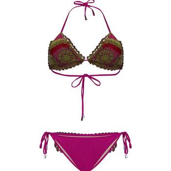 Fan De'an small breast sexy triangle bikini swimsuit for women