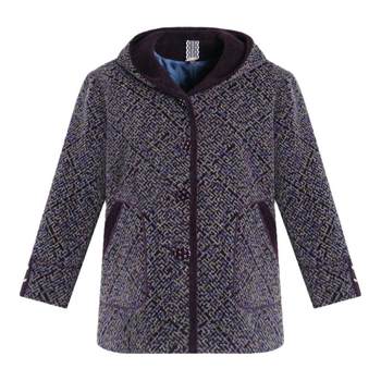Yalu Mom Winter New Western Water Woods Velvet Coat