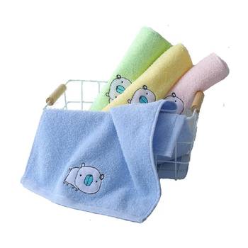 Gold pure cotton Class A soft and absorbent children's towel
