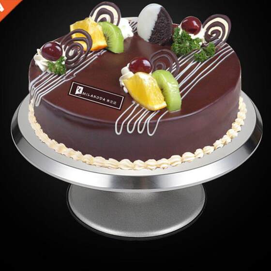 Cake Plate Turntable Rotating Anti-skid Round Cake Stand Cak