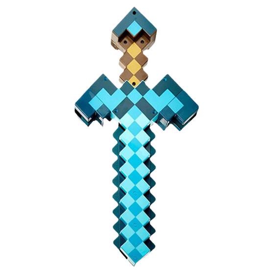 
Minecraft Minecraft Peripheral Deformed Diamond Sword Draft Two-in-1 Children's Toy Weapon Model