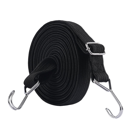 Luhe Elastic Cargo Straps - Adjustable Beef Tendon Rope