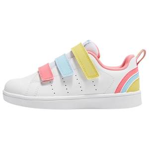 
Xtep Children's Shoes Autumn New Children's Sports Girls' Anti-Slip Lightweight Children's Velcro Shoes Soft Sole Shoes