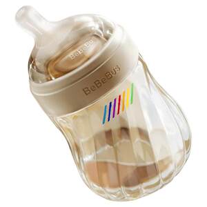 
BeBeBus polished baby bottle for babies aged 0 to 6 months and above, ppsu newborn baby anti-flatulence and anti-choking baby bottle