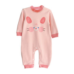 Baby's warm velvet thickened autumn and winter clothing