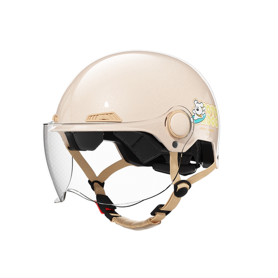 Yadi Electric Vehicle Helmet New National Standard Certification Four Seasons Universal Safety Helmet for Men and Women Electric Vehicles Summer Dual Lenses