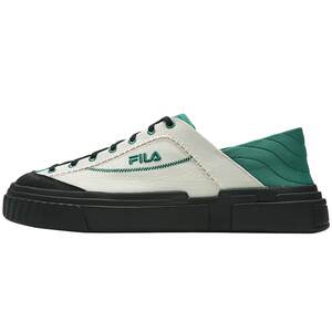 
Terraced canvas shoes FILA LOOP 1S men's and women's thin-soled shoes breathable mesh casual white shoes