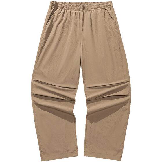 
ANTA Ice Silk Paratrooper Pants丨Retro Wide Leg Pants Men's Pants Summer Trend Loose Woven Casual Sports Long Pants