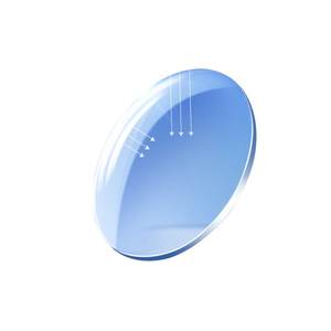 Mingyue lens anti-blue glasses light background eye protection aspherical 1.71 ultra-thin myopia glasses customized glasses