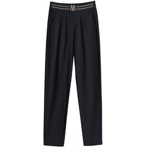 
Summer harem pants women's loose daddy pants 2026 new style nine-point high-waisted large size women's pants fat mm slimming carrot pants