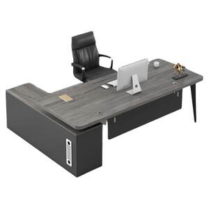 Boss desk office desk chair combination simple modern president desk supervisor desk large desk office furniture manager desk
