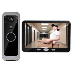 WiFi video doorbell with display phone remote