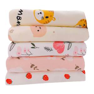 Meow Dad Meow Mom Fitting Cotton Cotton Class A combed cotton Baby Fabric Single Drills all cotton quilt knitting