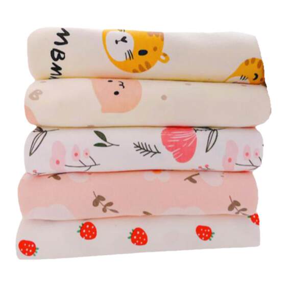 Meow Dad Meow Mom Fitting Cotton Cotton Class A combed cotton Baby Fabric Single Drills all cotton quilt knitting