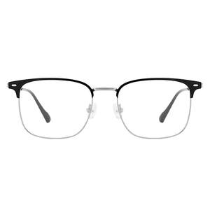 
Mingyue ultralight titanium alloy glasses myopic man has a moderate eyebrow wire frame finished eye frame frame 36132