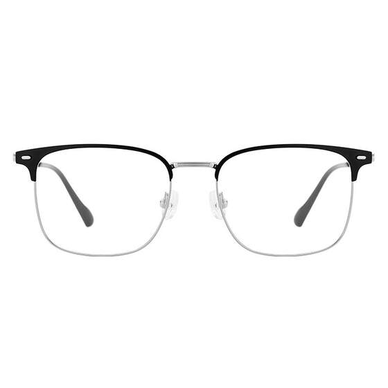 
Mingyue ultralight titanium alloy glasses myopic man has a moderate eyebrow wire frame finished eye frame frame 36132