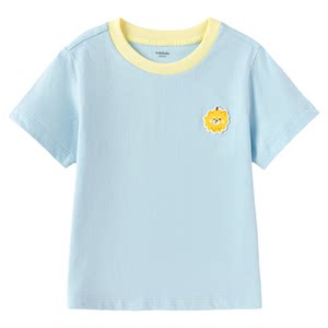 
Balabala children's short-sleeved t-shirt boys and girls pure cotton tops summer wear 2026 new children's clothing baby half-sleeved t-shirt