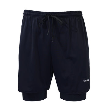 Yi Meishan double-layer boxer swim trunk men
